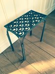 cr&eacute;ation &agrave; partir d'une grille en bronze